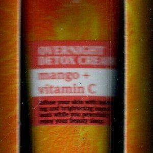 Over Night Detox Cream Mango & Vitamin C 0.5fl oz (14.7.8ml)